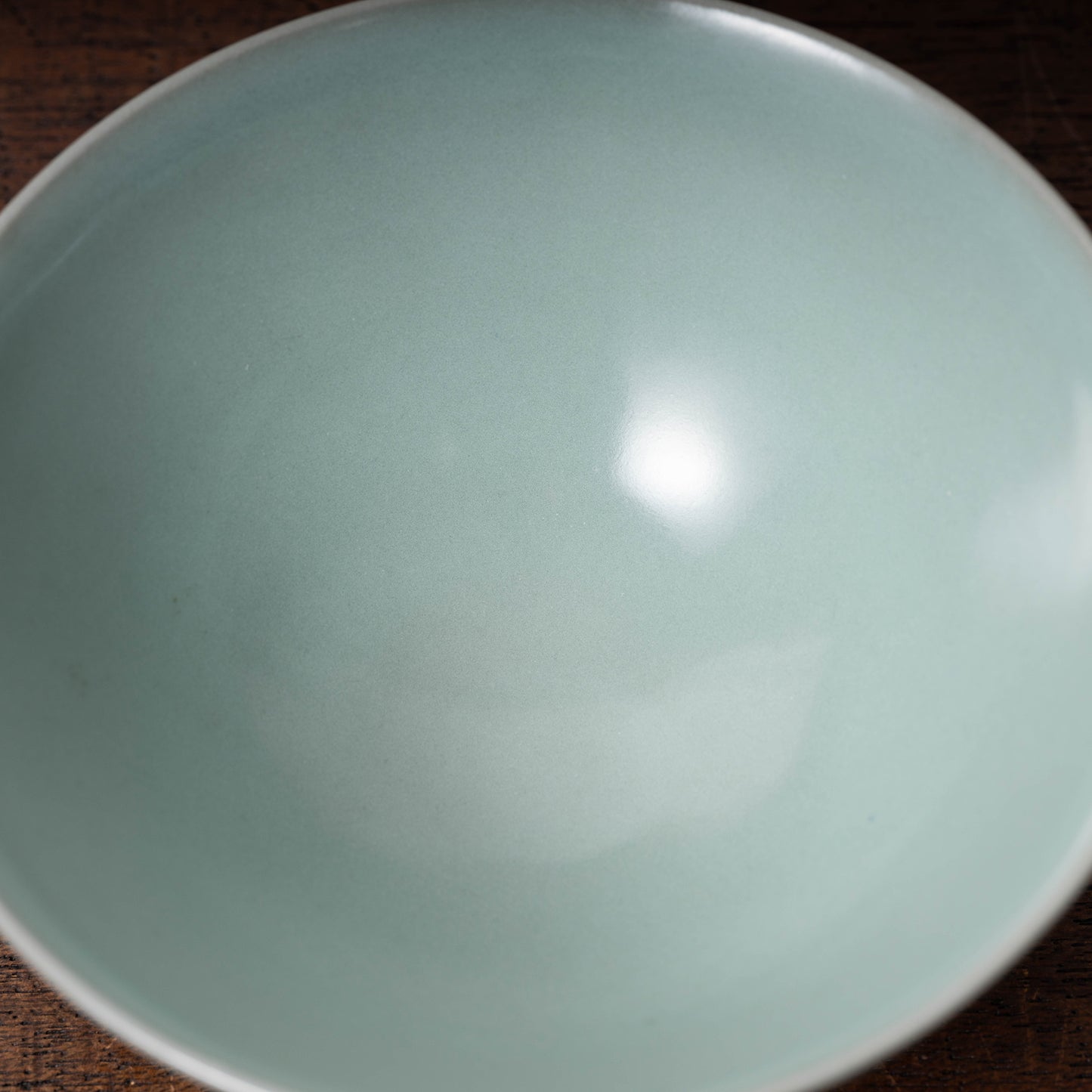 Ming Dynasty Longquan ware Celadon Tea Bowl with Lotus Design