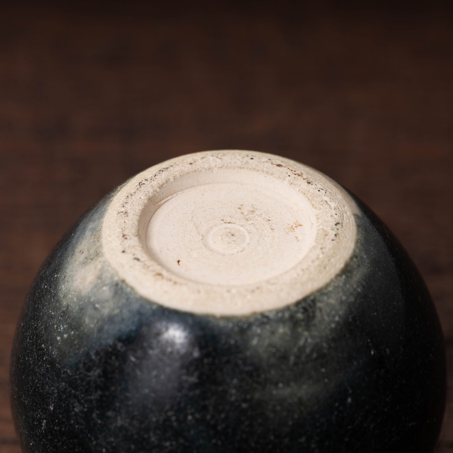 宋代 磁州窯黒釉小壺