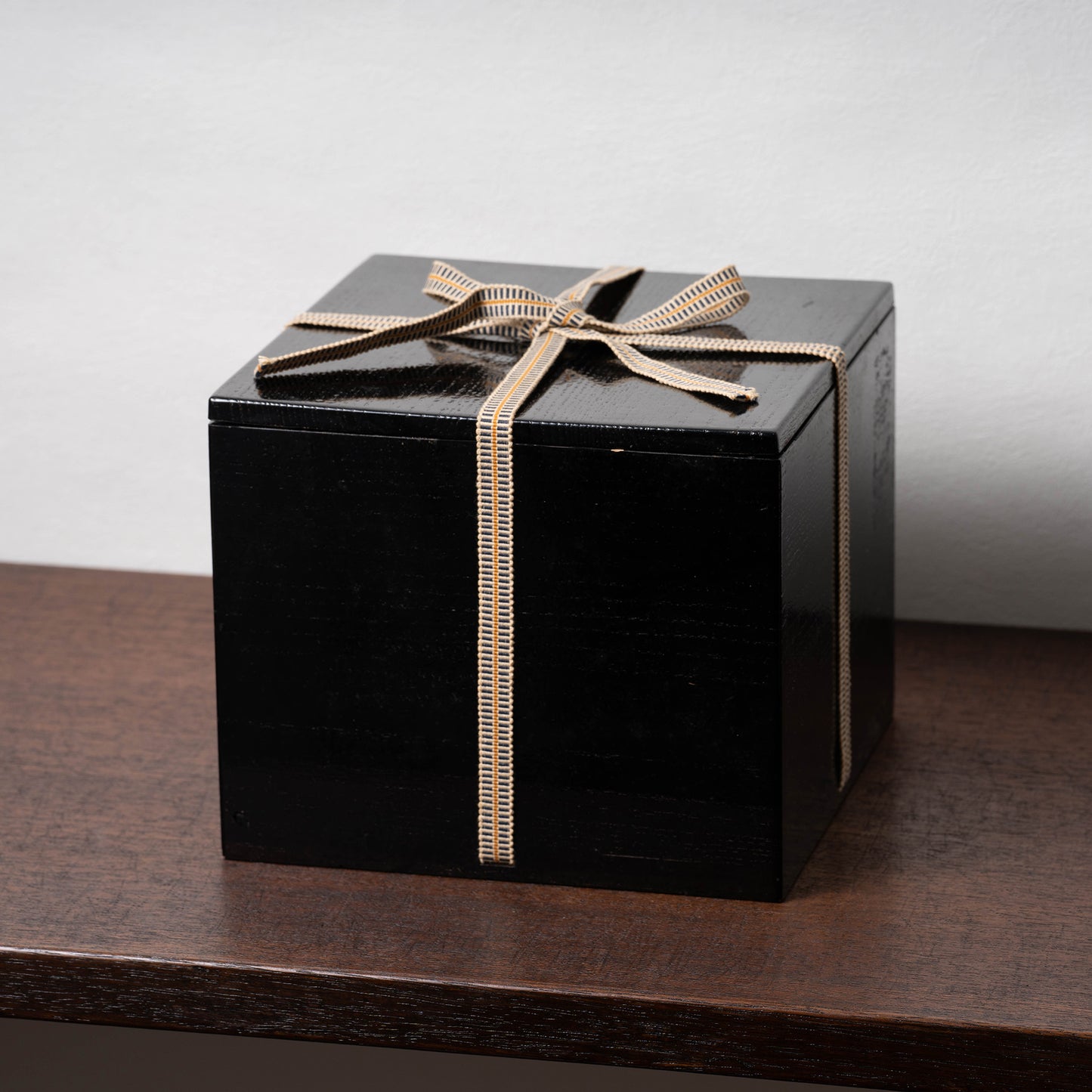 Joseon Dynasty Bunwon Ware Underglazed Red Jar with Faceted Design