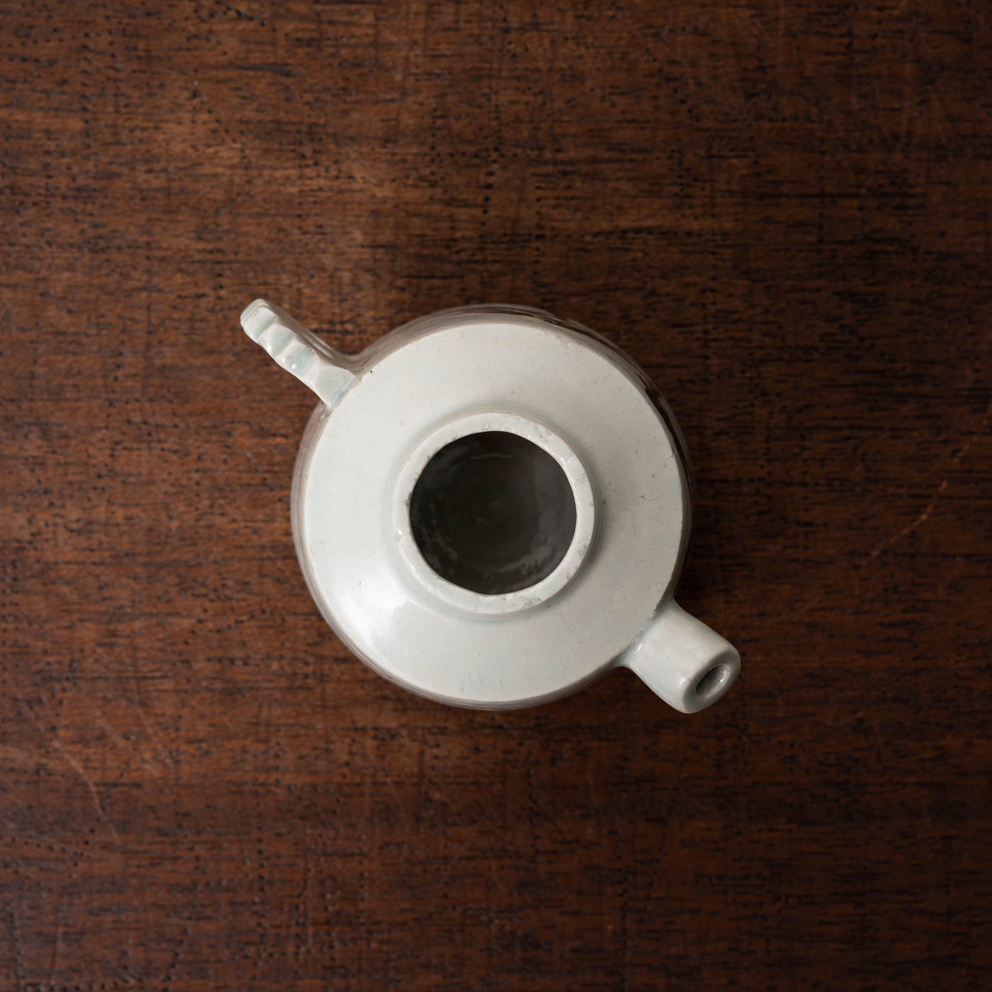 Joseon Dynasty Ewer with Under Iron Glaze Bamboo Design