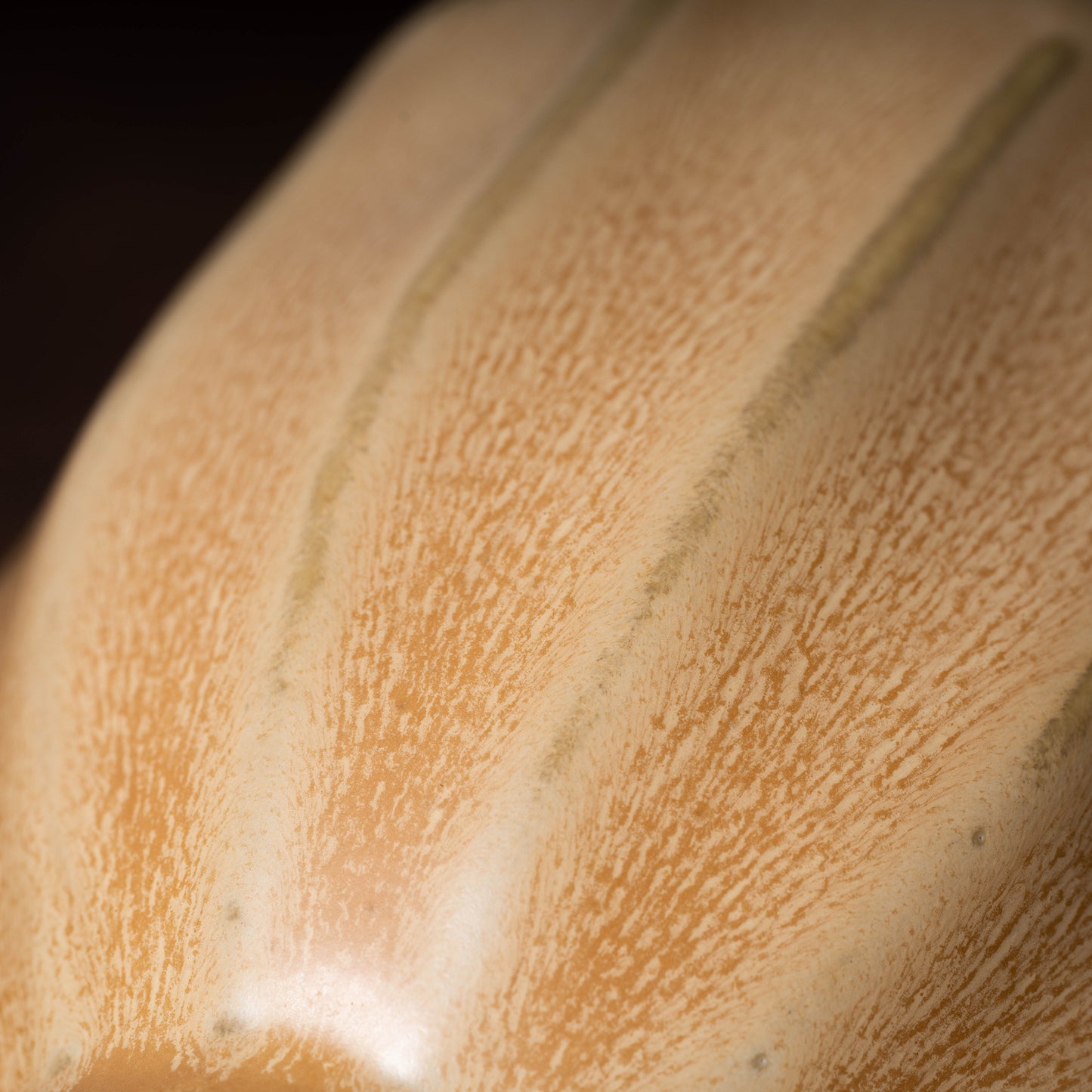 Southern Song Dynasty Yellow Glaze bottle with Two Handle