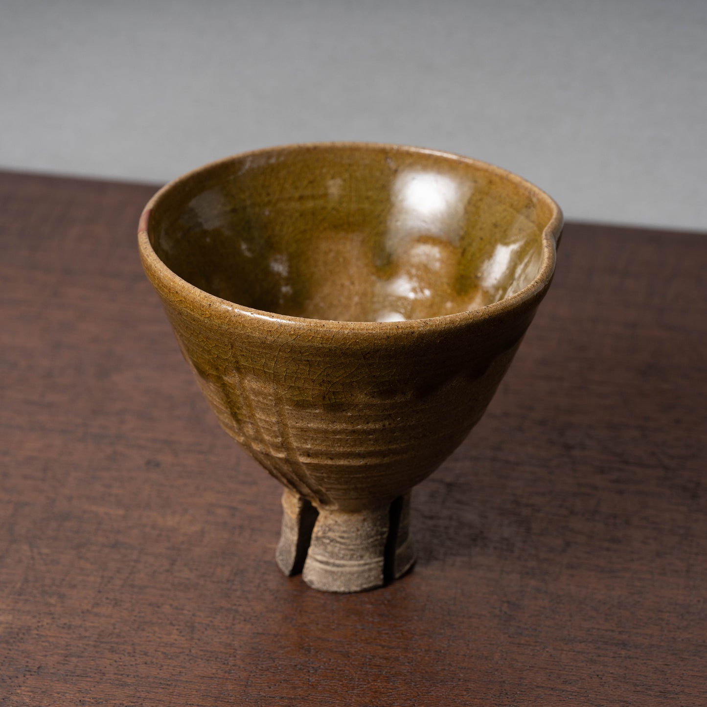 Joseon Dynasty Tea Bowl with Dividing Base