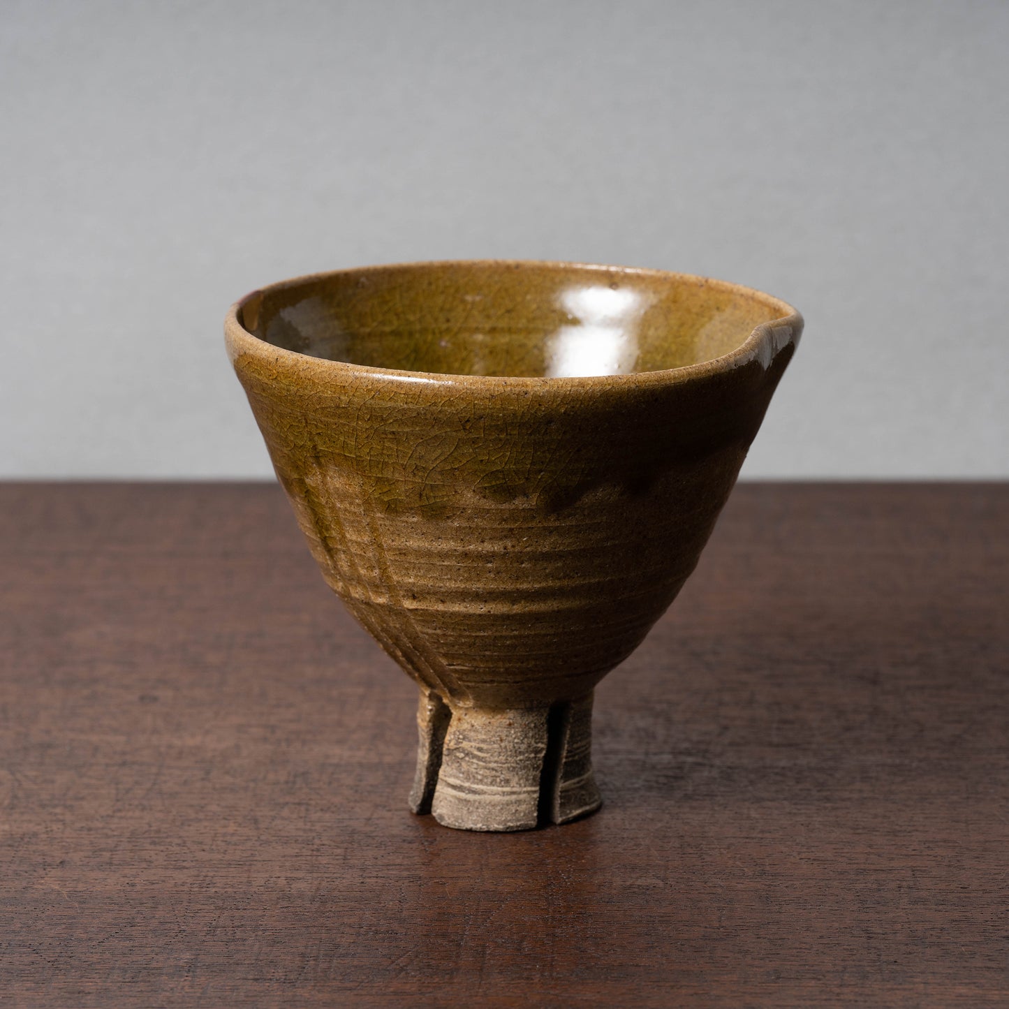 Joseon Dynasty Tea Bowl with Dividing Base