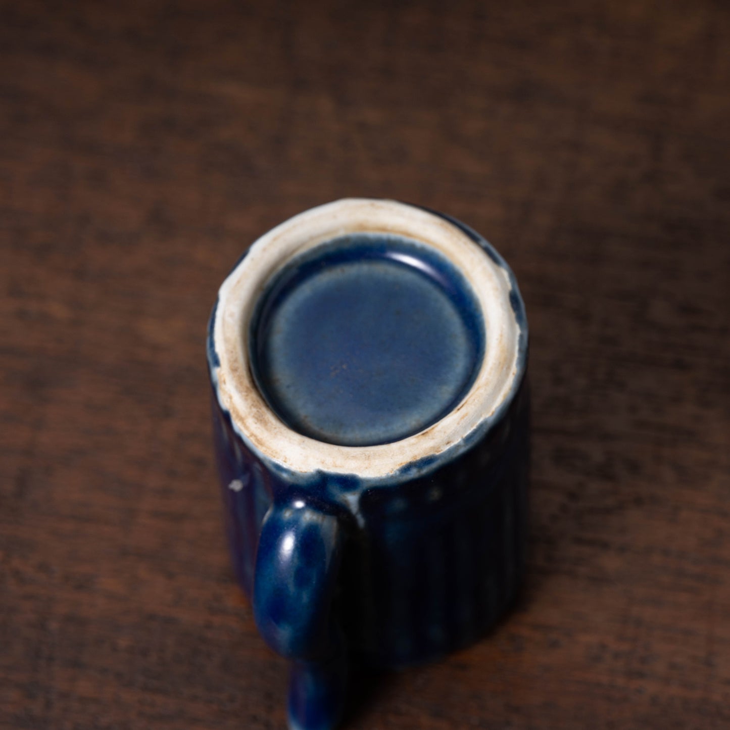 Joseon Dynasty Cobalt-Blue Cylindrical Water Dropper