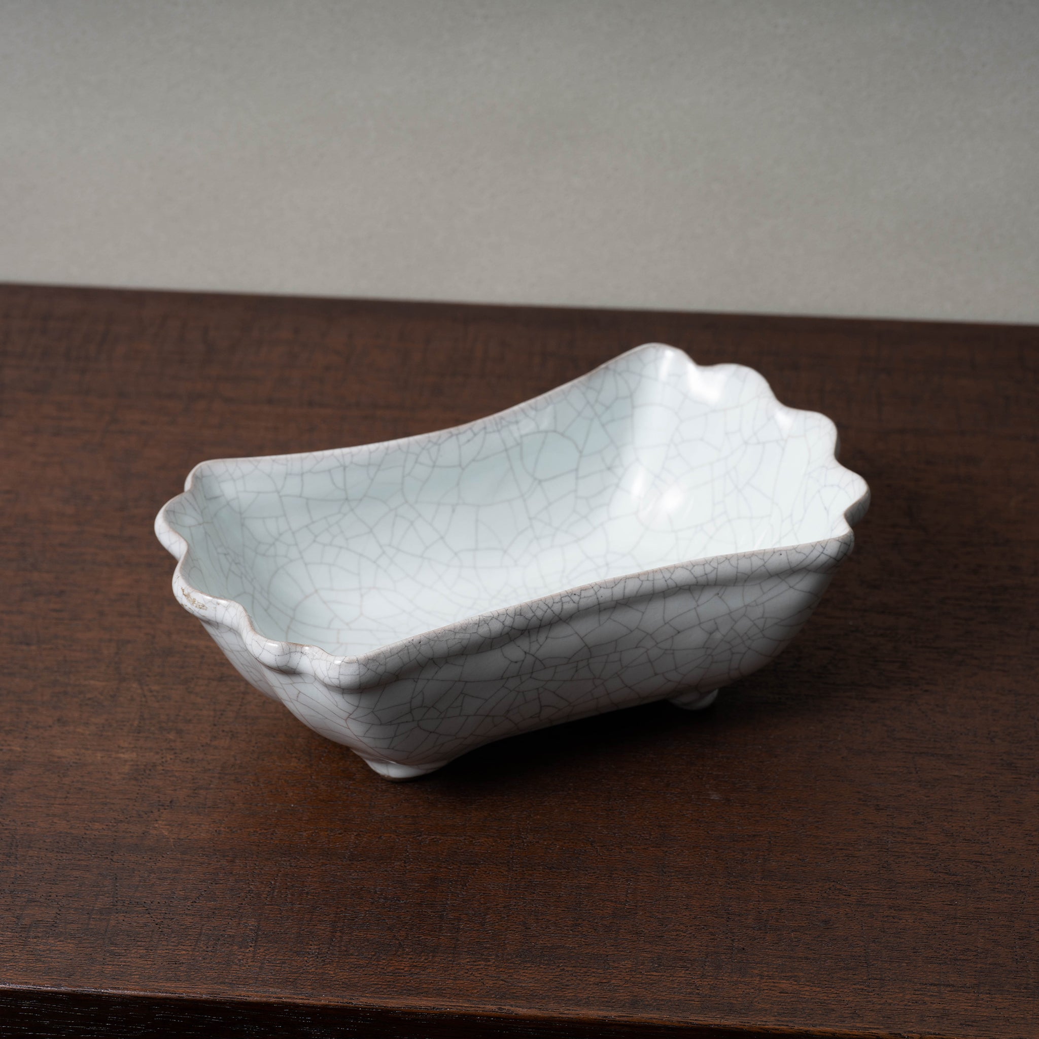 輝く高品質な 中国 成化年造款 官窯 白磁 鉢 V 6704 工芸品 