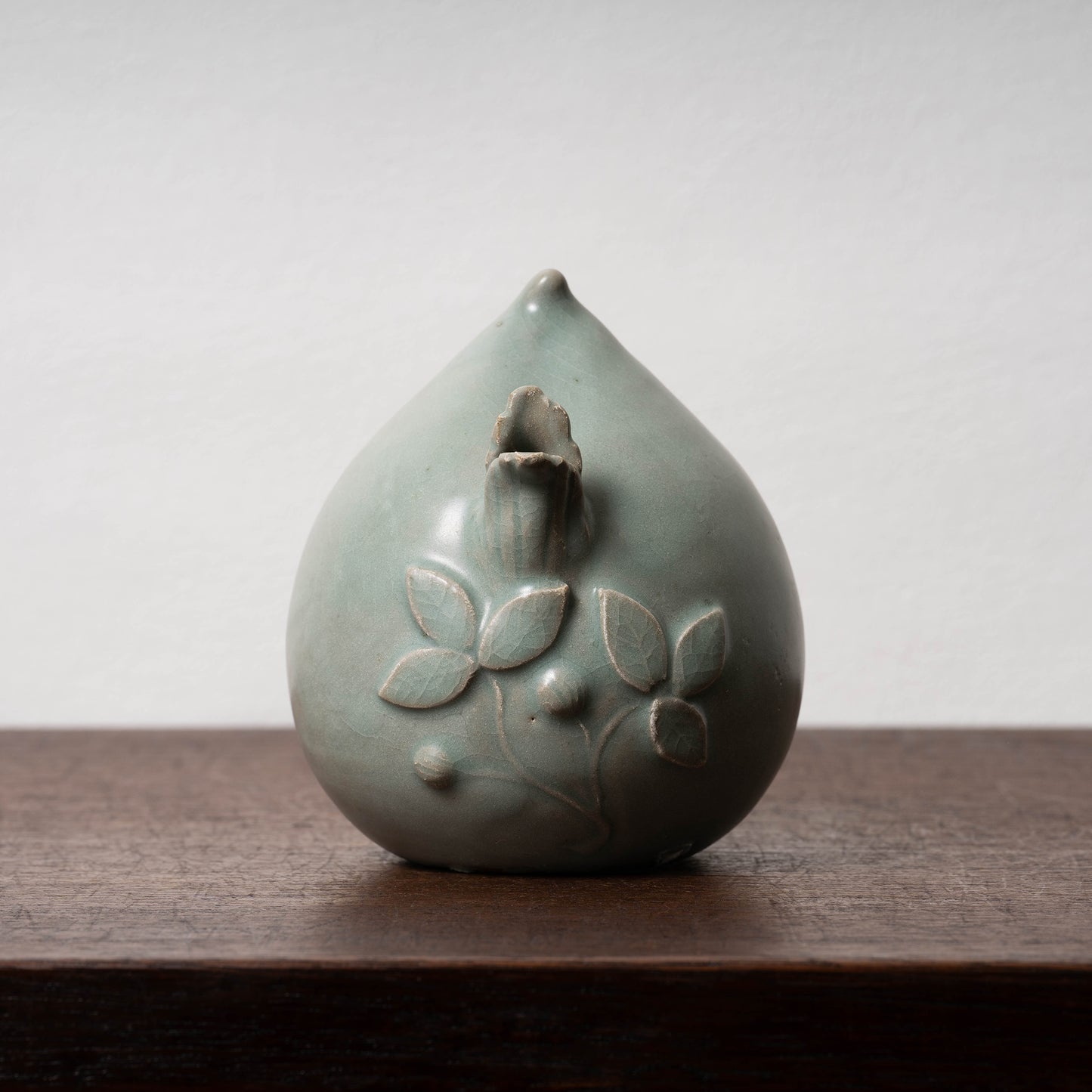 Goryeo Celadon Peach-Shaped Water Dropper