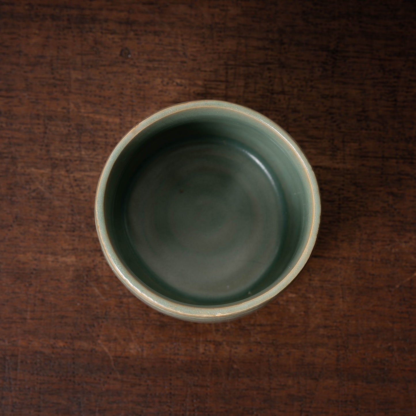 高麗 青磁象嵌梵字文有蓋壺