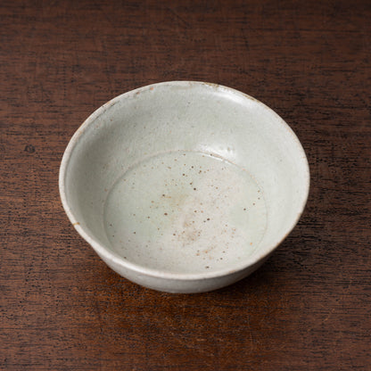 Joseon Dynasty White Glaze Small Tea Bowl (Katade Type)