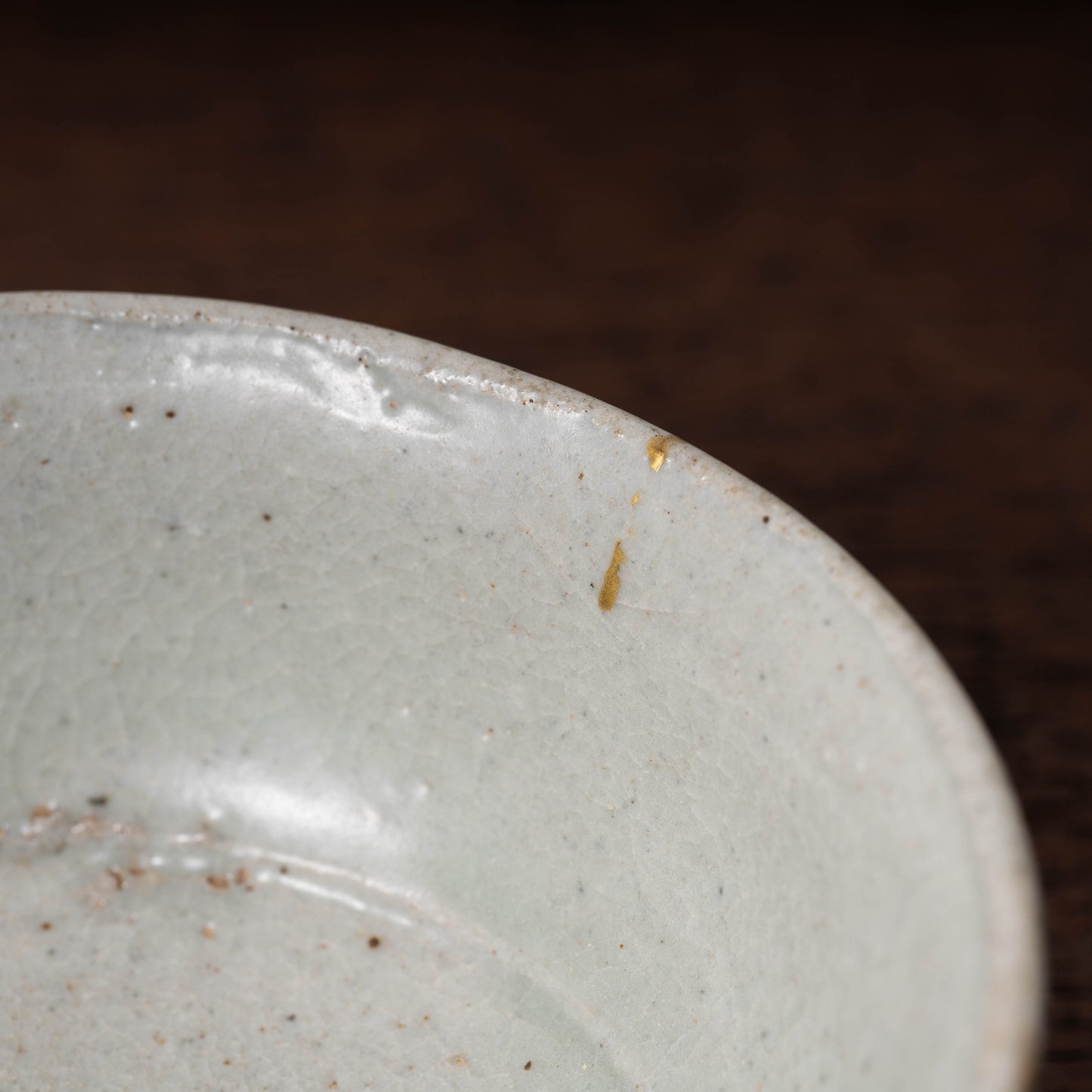 Joseon Dynasty White Glaze Small Tea Bowl (Katade Type)