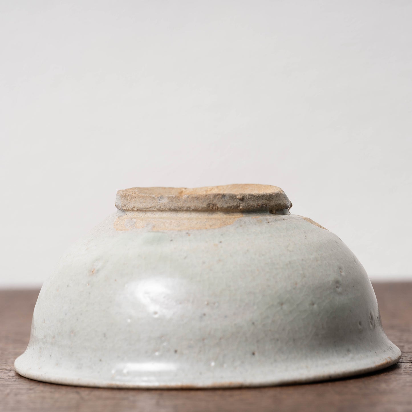 Joseon Dynasty White Glaze Small Tea Bowl (Katade Type)