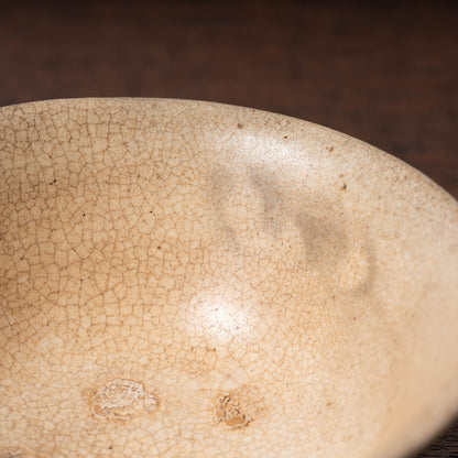 Joseon Dynasty White Glaze Tea Bowl (Kohiki Type)