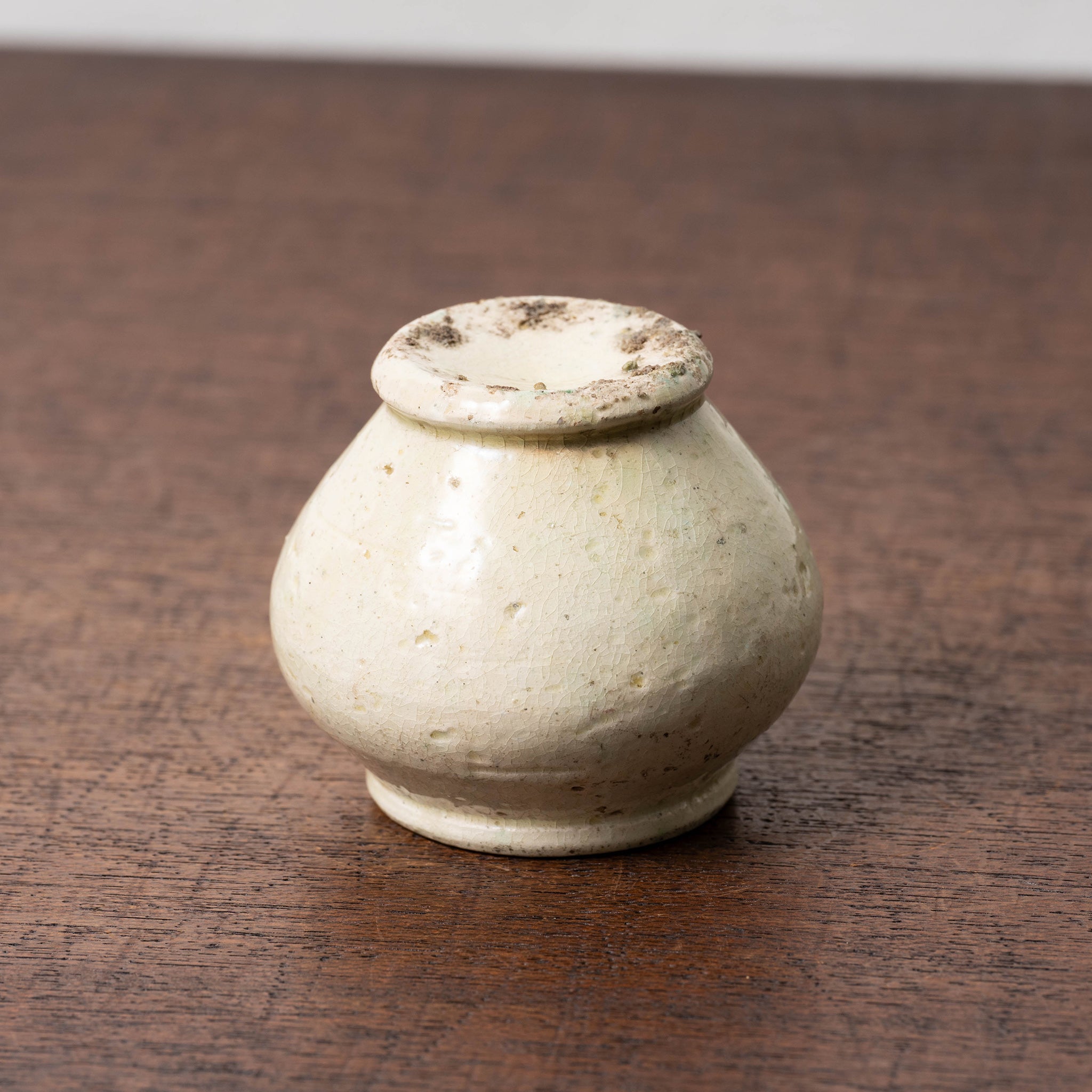 唐代 白釉茶入（薬壺） – 燦禾 SANKA