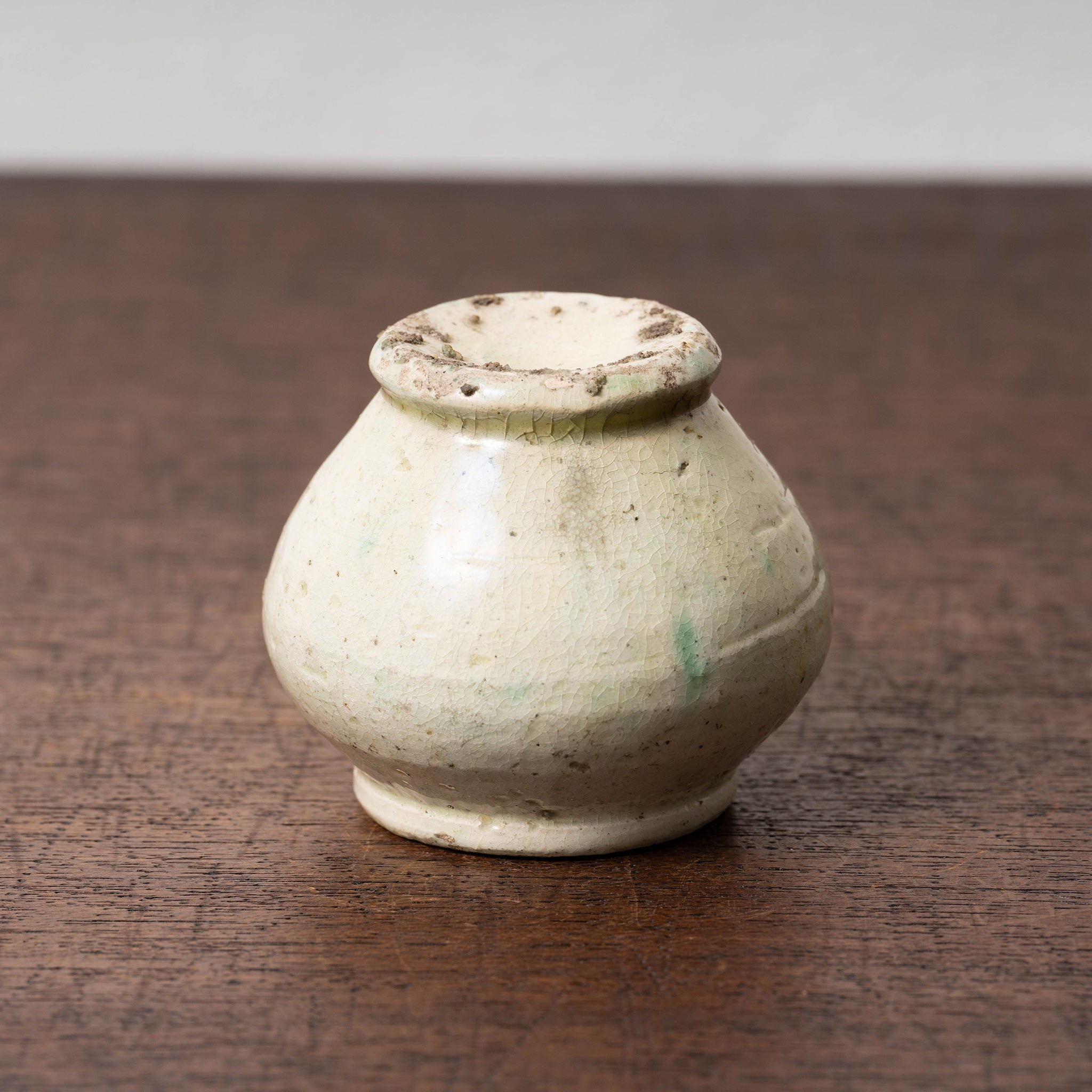 唐代 白釉茶入（薬壺） – 燦禾 SANKA