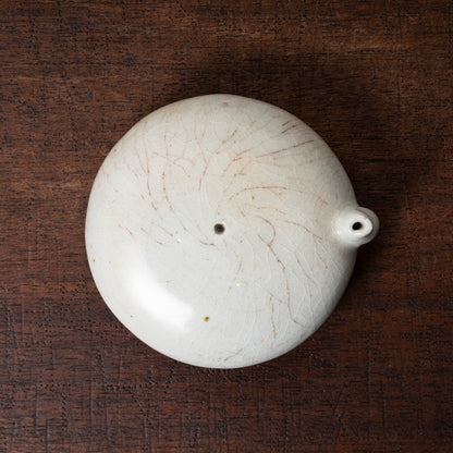 Joseon Dynasty White Porcelain Round Shape Water Dropper