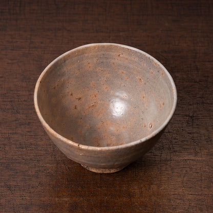 Joseon Dynasty Goki-type Tea Bowl with Spiral Bottom