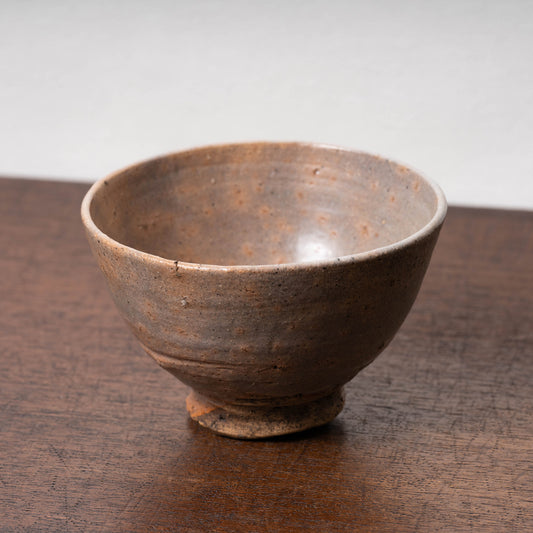 Joseon Dynasty Goki-type Tea Bowl with Spiral Bottom