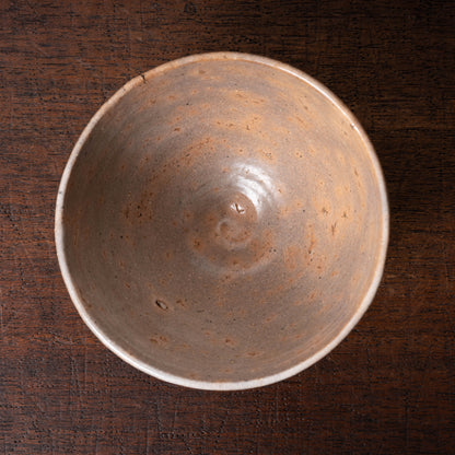 Joseon Dynasty Goki-type Tea Bowl with Spiral Bottom