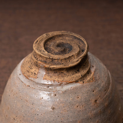 Joseon Dynasty Goki-type Tea Bowl with Spiral Bottom