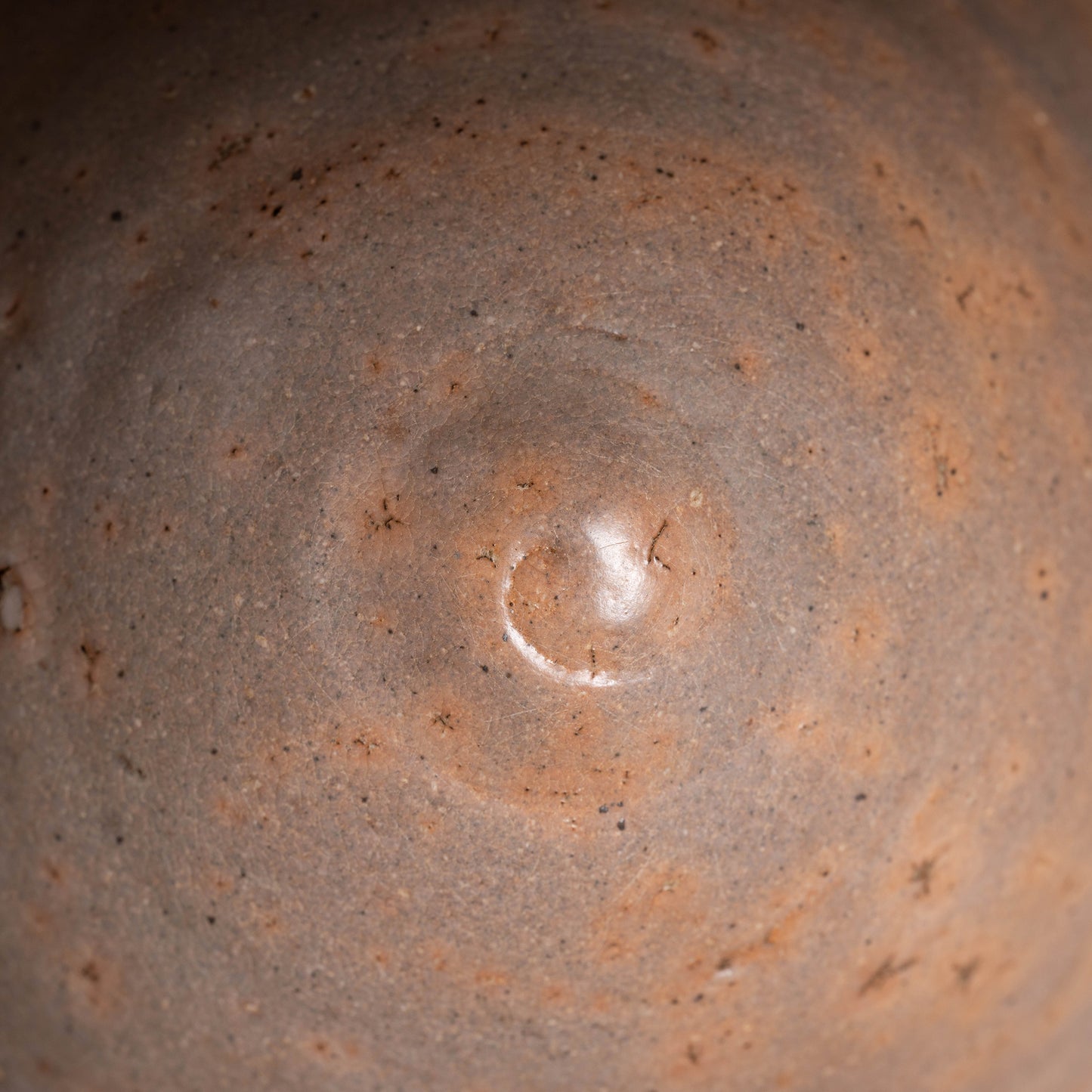 Joseon Dynasty Goki-type Tea Bowl with Spiral Bottom