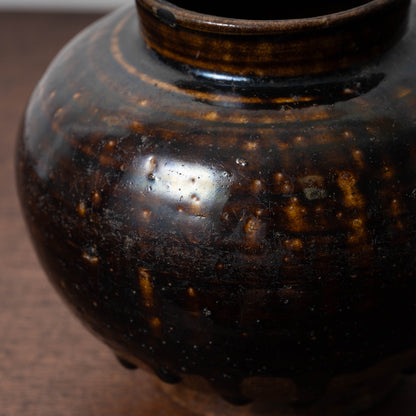 Seto ware Iron Glaze Jar