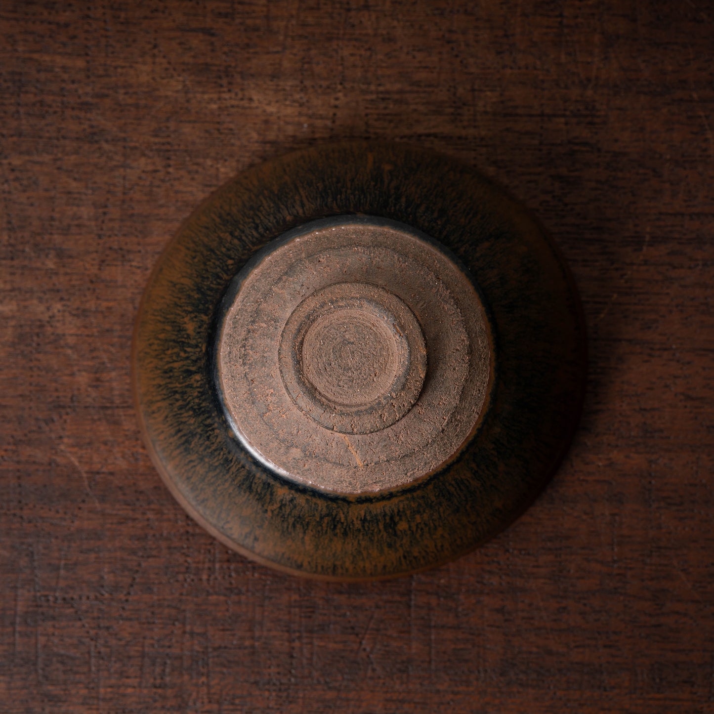 Southern Song Dynasty Tenmoku Tea Bowl with Hare’s-Fur Glaze