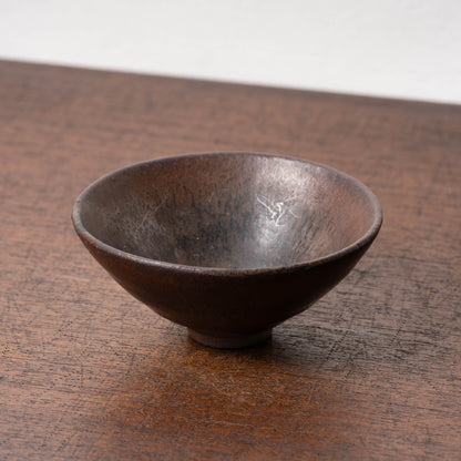 Southern Song Dynasty Jian ware Tenmoku Small Tea Bowl with Oil-Spot