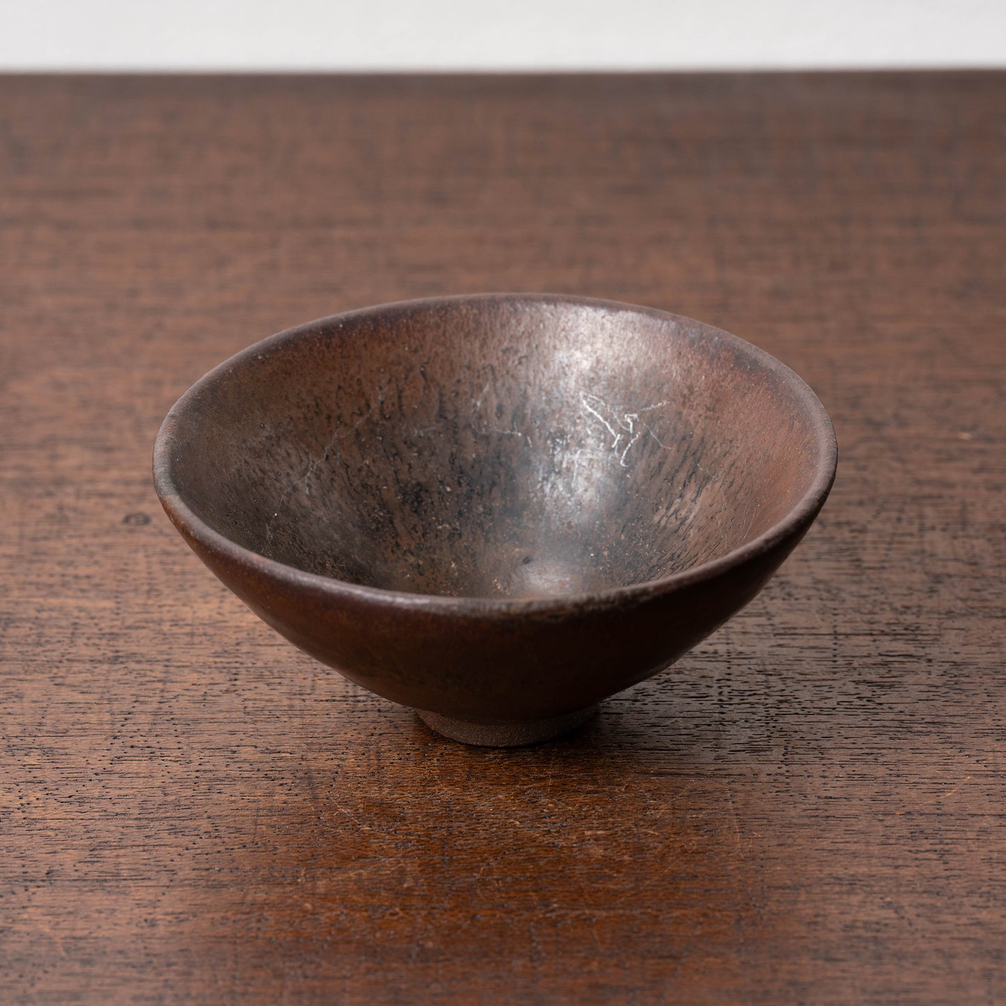 Southern Song Dynasty Jian ware Tenmoku Small Tea Bowl with Oil-Spot