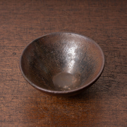 Southern Song Dynasty Jian ware Tenmoku Small Tea Bowl with Oil-Spot