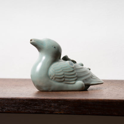 Goryeo Celadon Water Dropper in the form of a duck