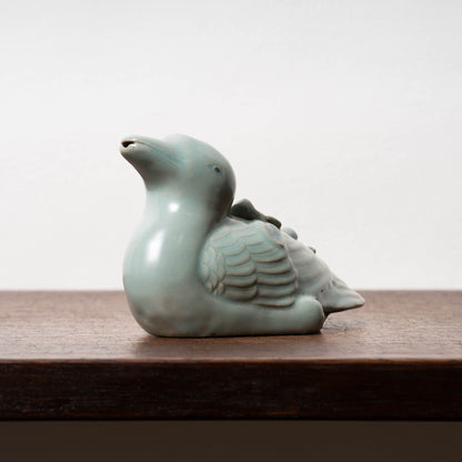 Goryeo Celadon Water Dropper in the form of a duck