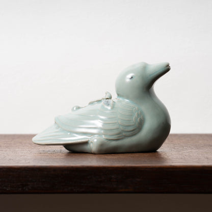 Goryeo Celadon Water Dropper in the form of a duck