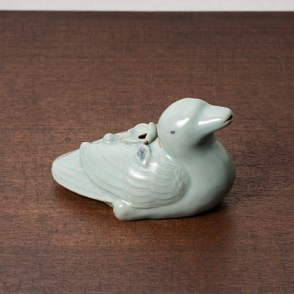 Goryeo Celadon Water Dropper in the form of a duck