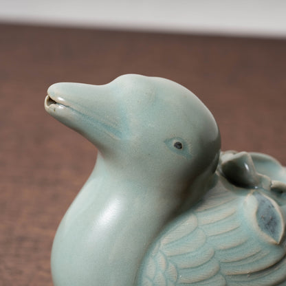 Goryeo Celadon Water Dropper in the form of a duck
