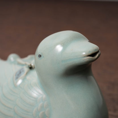 Goryeo Celadon Water Dropper in the form of a duck