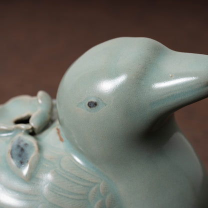 Goryeo Celadon Water Dropper in the form of a duck