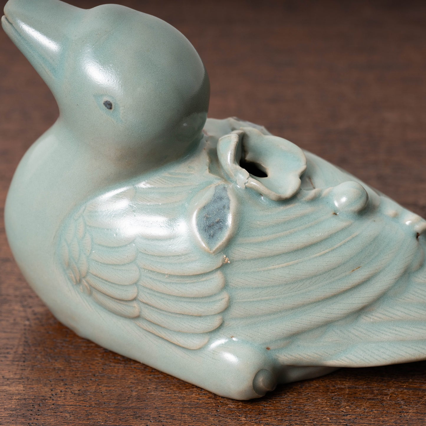 Goryeo Celadon Water Dropper in the form of a duck