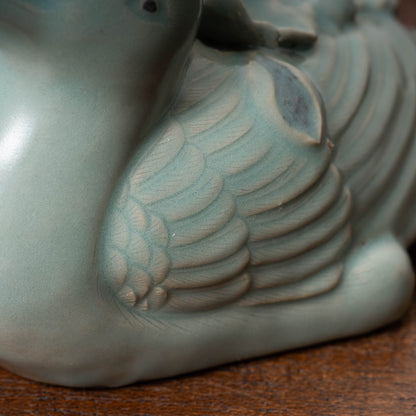 Goryeo Celadon Water Dropper in the form of a duck