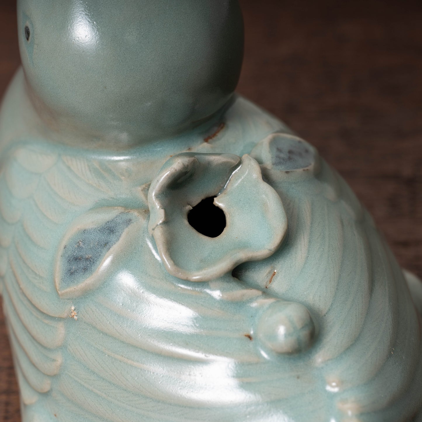 Goryeo Celadon Water Dropper in the form of a duck