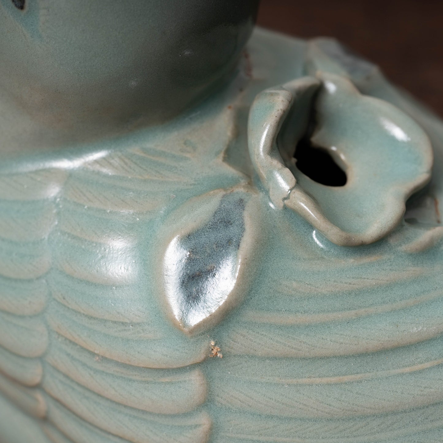 Goryeo Celadon Water Dropper in the form of a duck