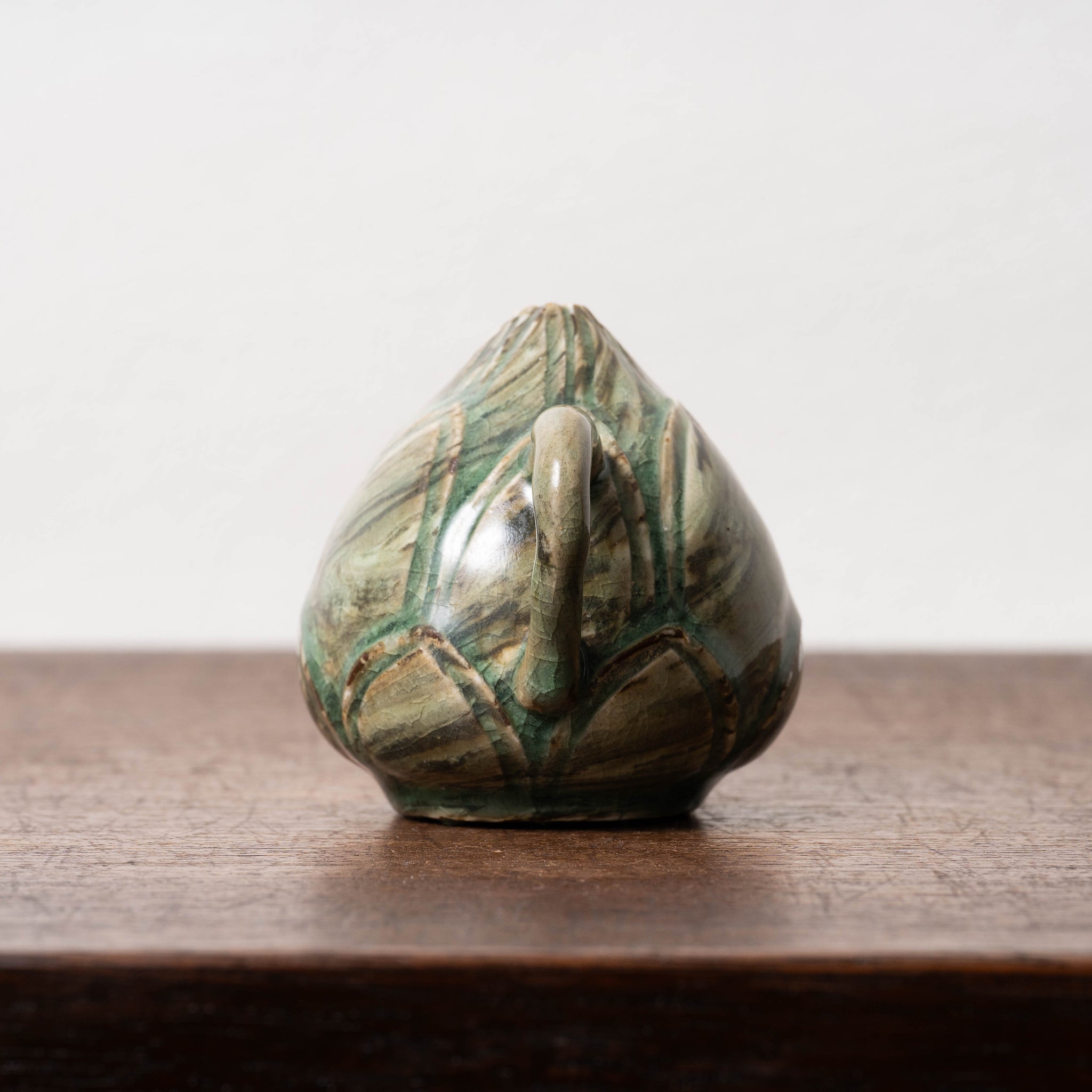 高麗 青磁練上蓮花形水滴 – 燦禾 SANKA