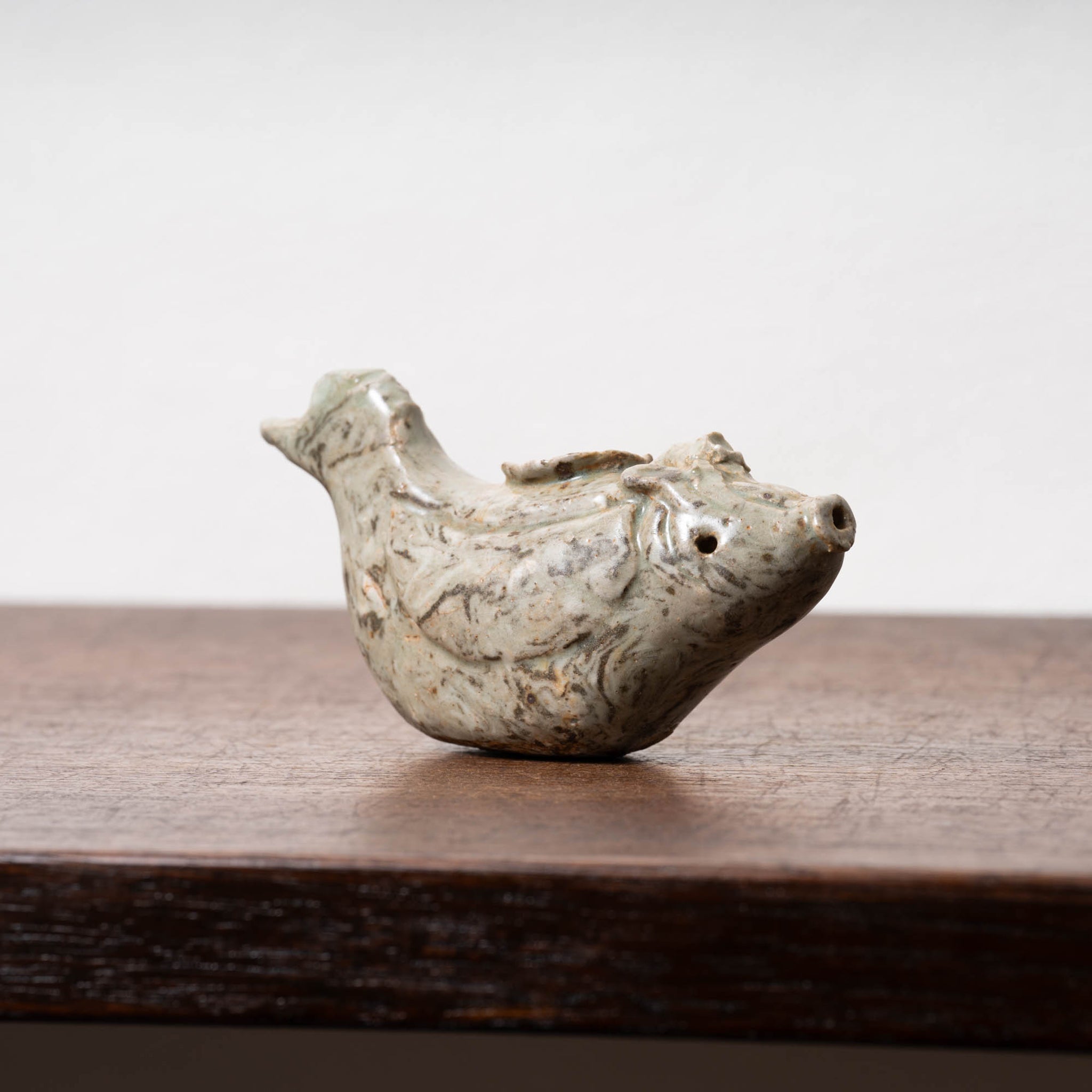 高麗 青磁絞胎魚形水滴 – 燦禾 SANKA