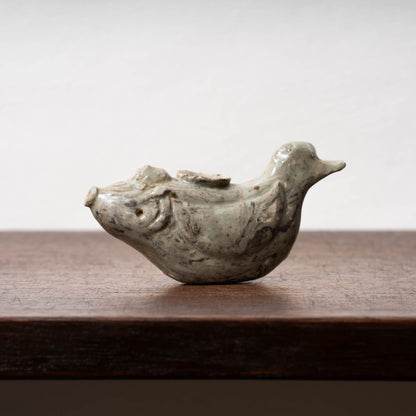 高麗 青磁絞胎魚形水滴