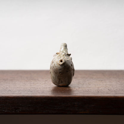 高麗 青磁絞胎魚形水滴