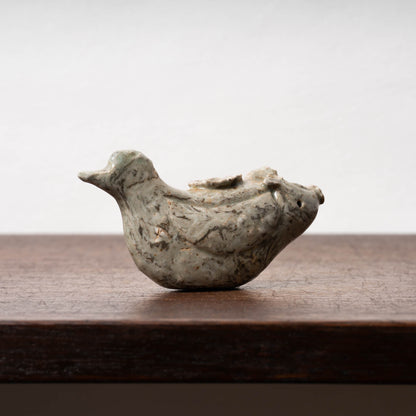 高麗 青磁絞胎魚形水滴