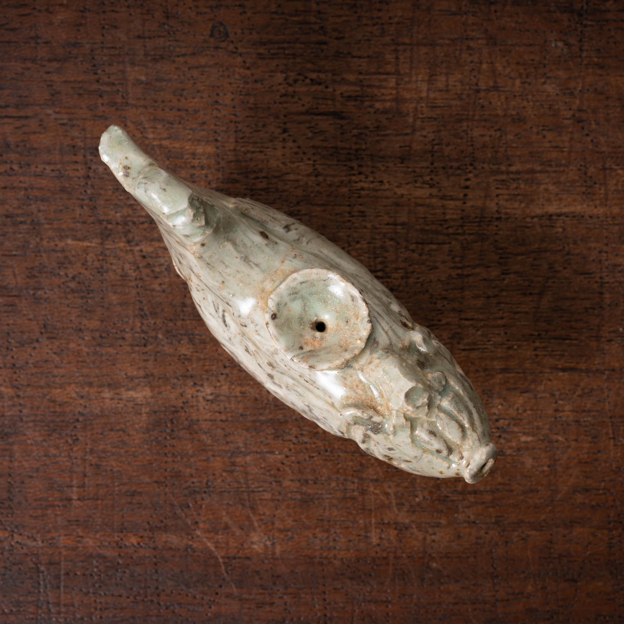 高麗 青磁絞胎魚形水滴 – 燦禾 SANKA