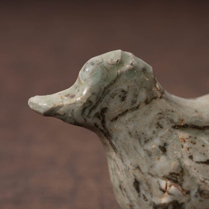 高麗 青磁絞胎魚形水滴