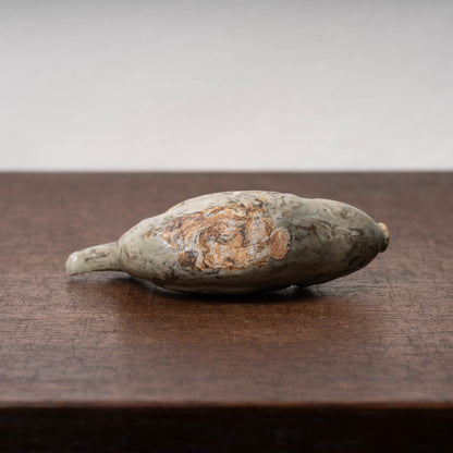 高麗 青磁絞胎魚形水滴