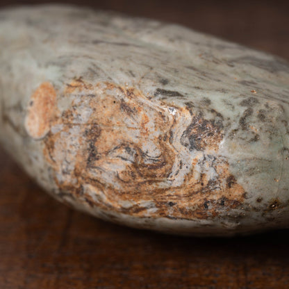 高麗 青磁絞胎魚形水滴