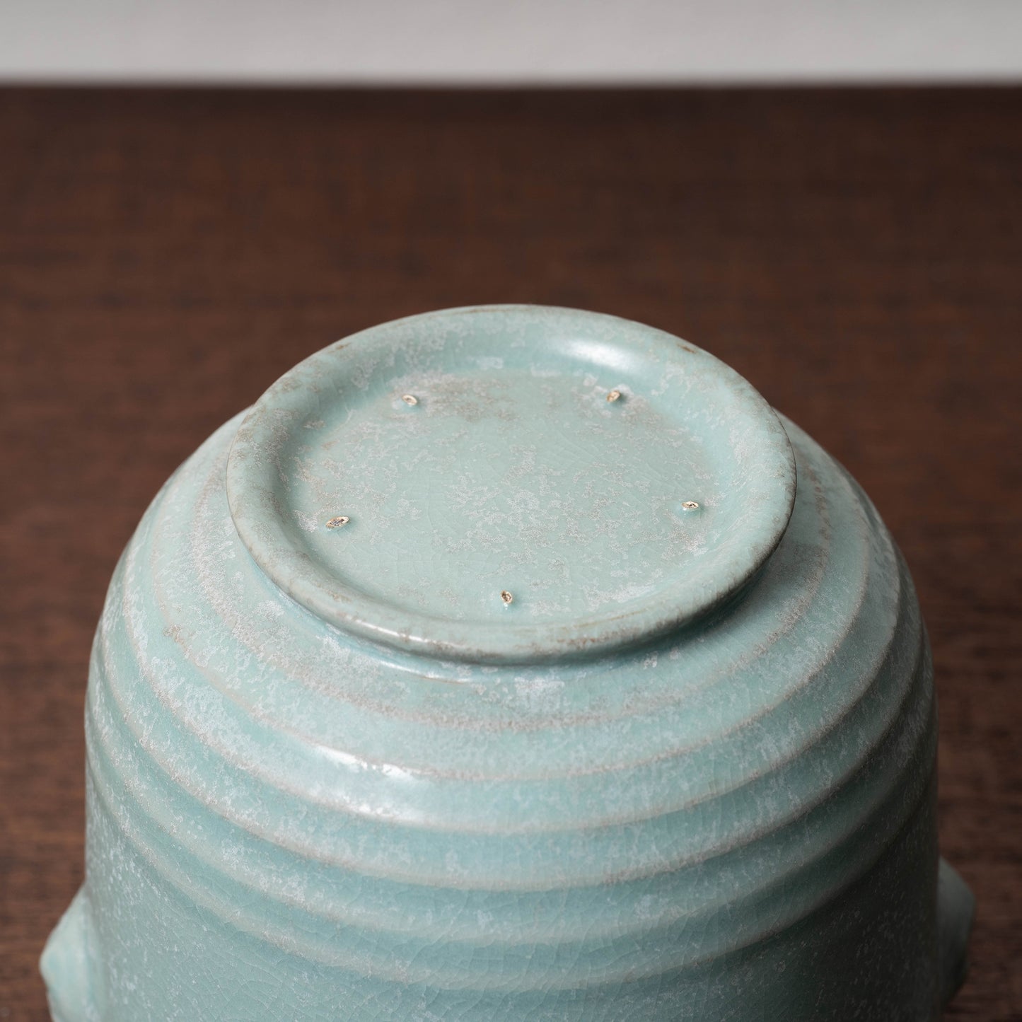 Northern Song Dynasty Ru ware Celadon Jar with Flower Rim and Animal Design