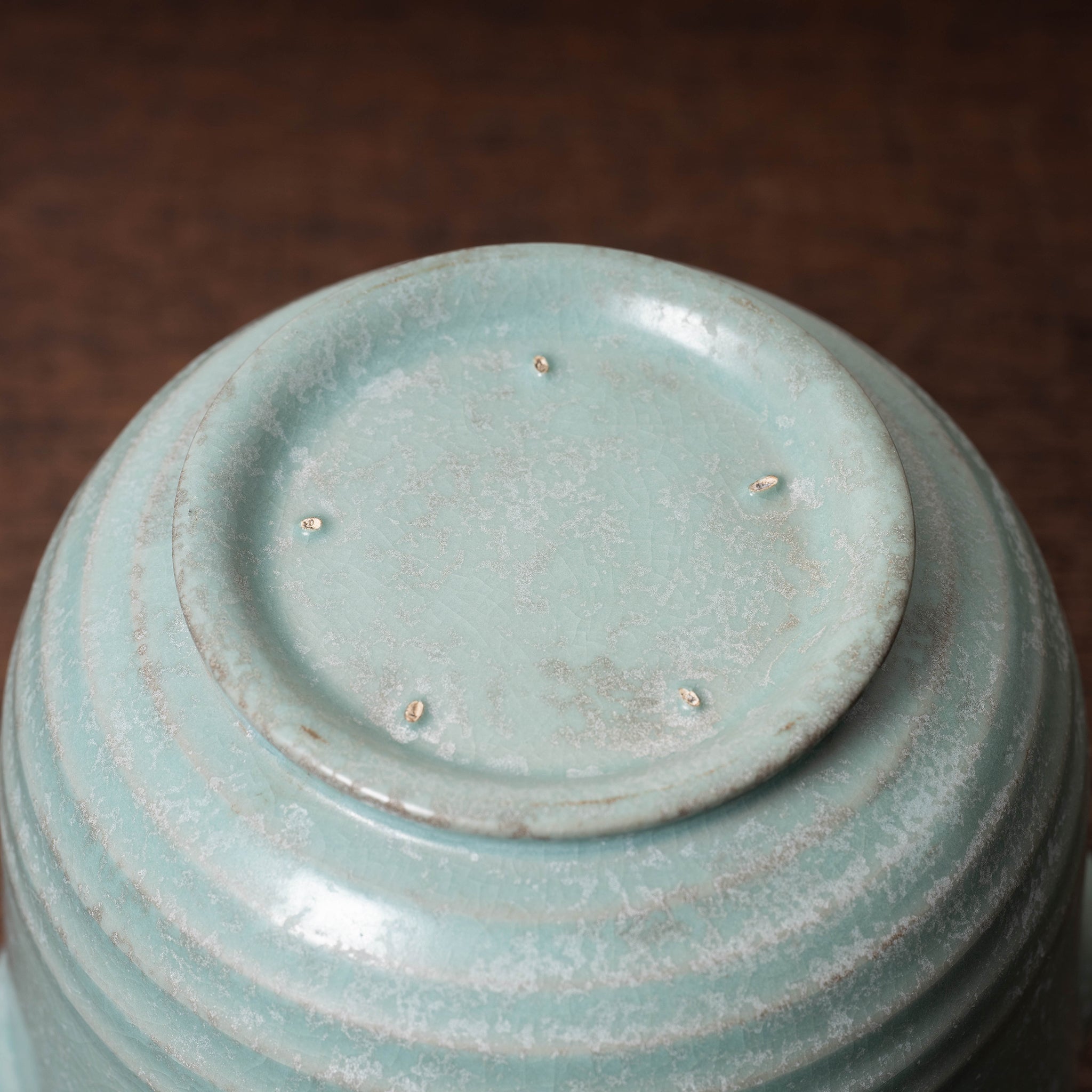 北宋 汝窯青磁獣耳稜花口壺 – 燦禾 SANKA